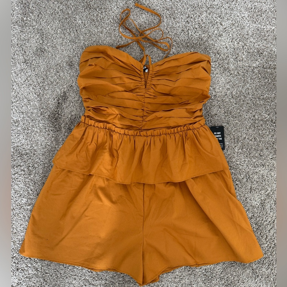 Express Mustard Romper Size M